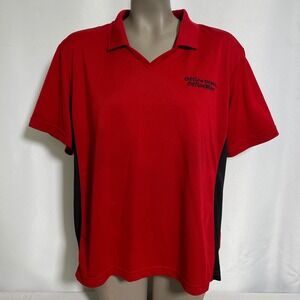 Office Depot OfficeMax Employee Issue WearGuard Red Polo Shirt Women's XL